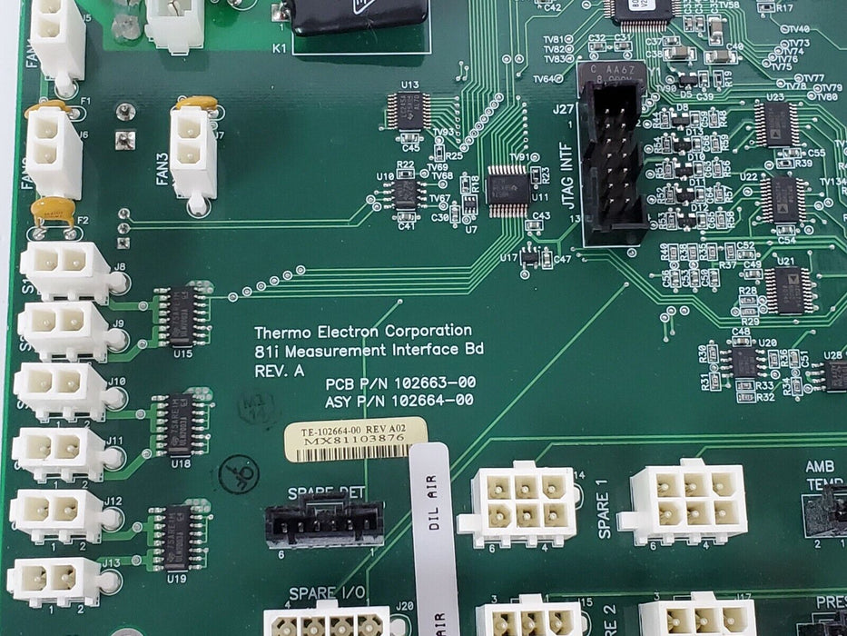 THERMO ELECTRON CORPORATION 102663-00 MEASUREMENT INTERFACE BOARD 102664-00