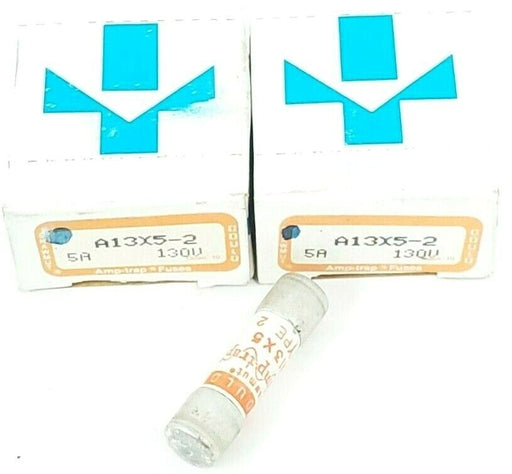 LOT OF 20 NEW GOULD SHAWMUT A13X5-2 FUSES 5A, 130V