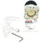 NIB FURNAS 52PB9D1 OIL TIGHT MUSHROOM OPERATOR 1-5/8'' HEAD BLACK SER. F