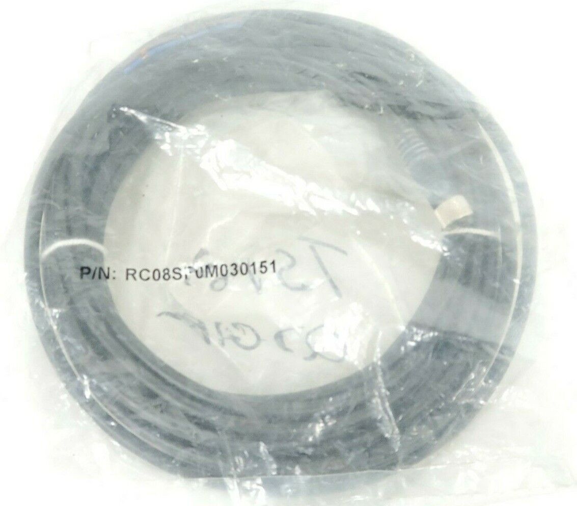 NEW ASCO NUMATICS RC08SF0M030151 CABLE ASSEMBLY BLACK 5M