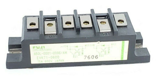 FANUC FUJI ELECTRIC A50L-0001-0096/AM POWER BLOCK 75AMP 600V, EVK71-060D