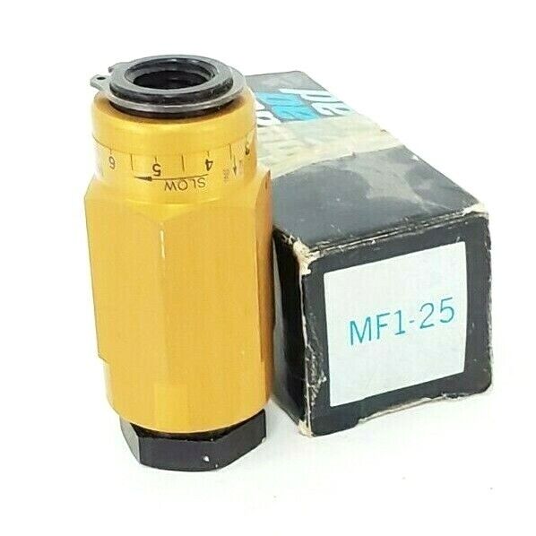 NIB MEAD MF1-25 FLOW CONTROL 250AIR 1000 OIL ALUMIN 2-1/2IN LENGTH MF125