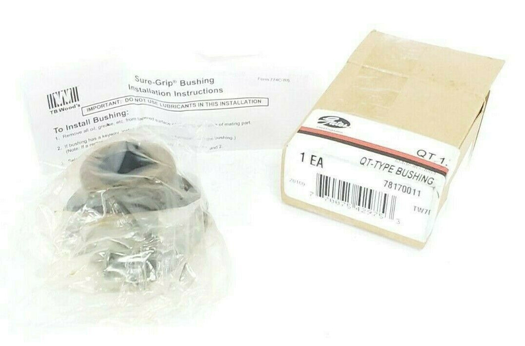 NIB GATES 78170011 QT-TYPE BUSHING