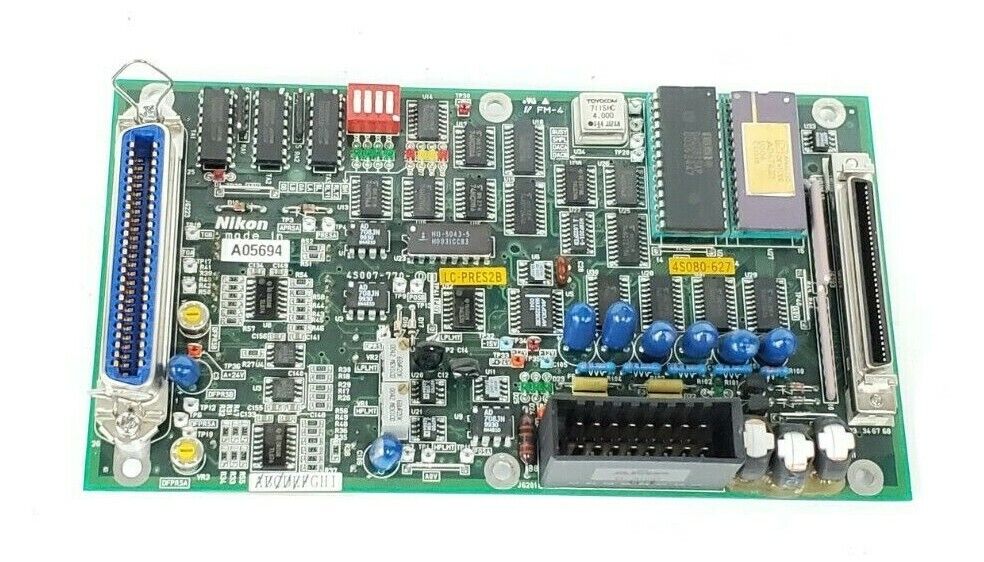 NIKON 4S007-770-D INTERFACE BOARD LC-PRES2B 4S080-627 4S007770D