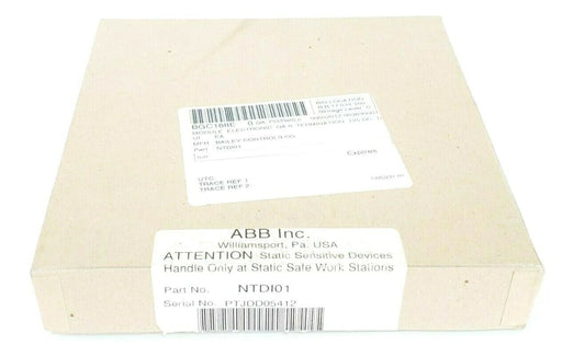 NIB ABB NTDI-01 INTERFACE BOARD 6632113A1 NTD101 INFI 90 6632112L1