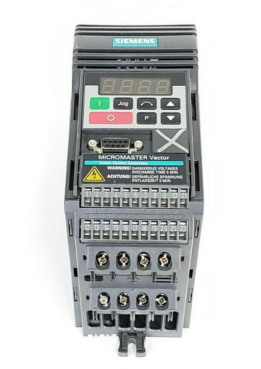 SIEMENS 6SE3211-5CA40 AC DRIVE MICROMASTRER 0.33 HP 230 VAC