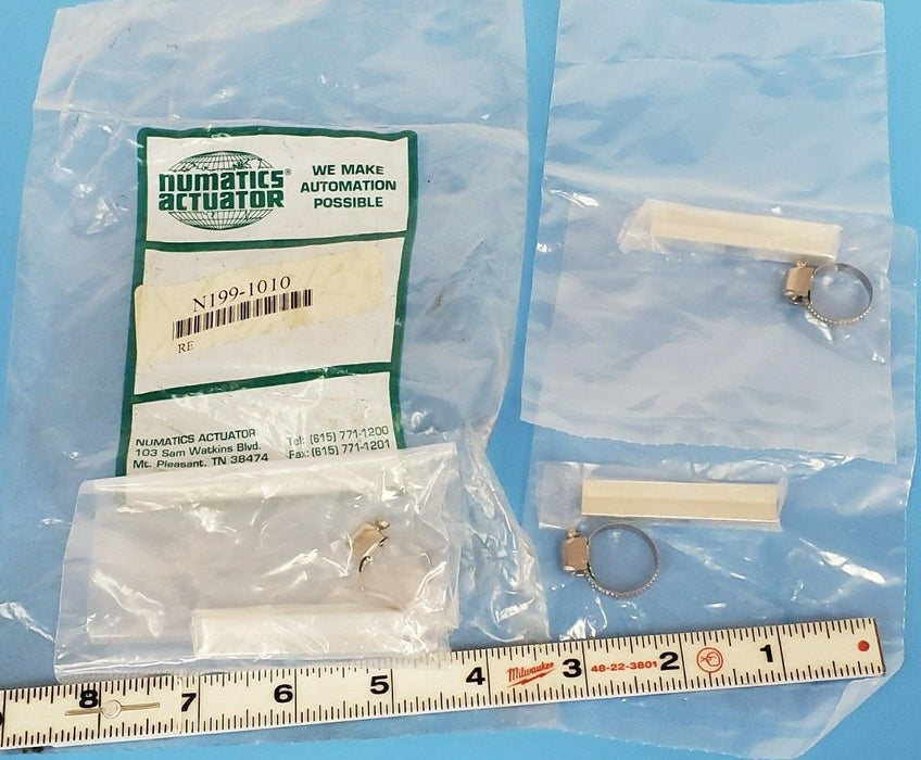 LOT OF 3 NEW NUMATICS ACTUATOR N199-1010 SWITCH BRACKET KITS 9/16" BORE