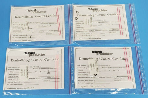 NEW GE HEALTHCARE / AMERSHAM 44058406 O-RING KIT FOR UV-CELL ID 6mm