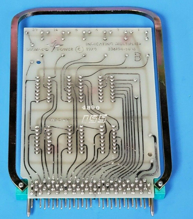 DIAMOND POWER 336194-1036 INDICATING MULTIPLIER BOARD REV. S 3361941036