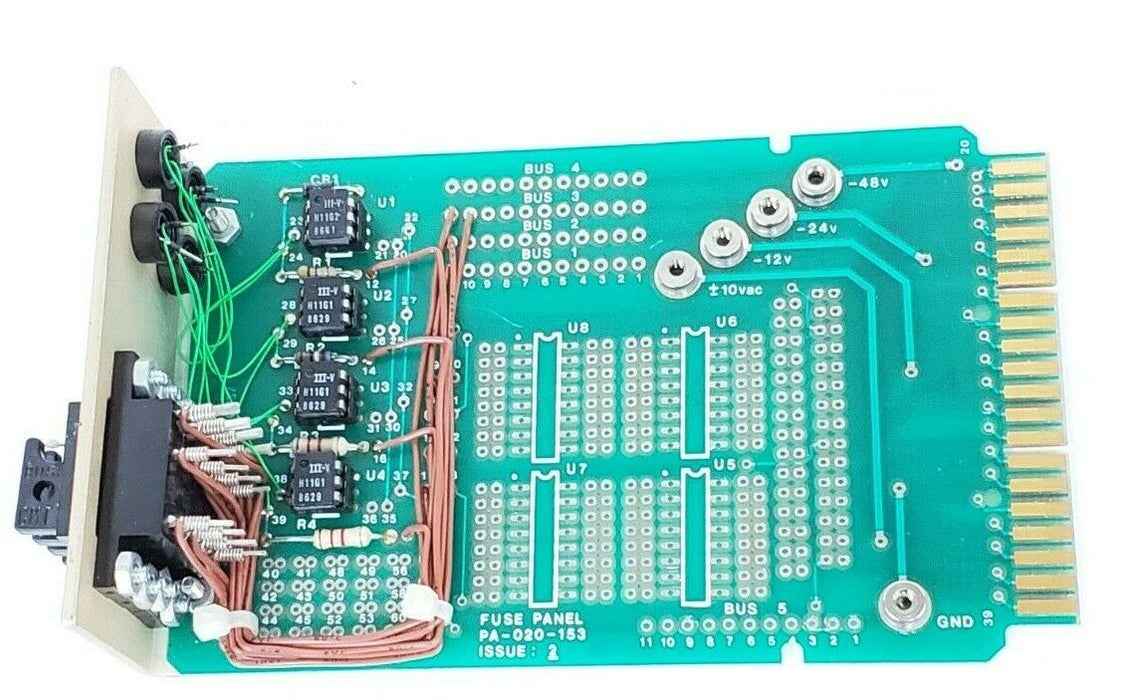 CEAC PA-020-153 FUSE PANEL ISSUE: 2 GMT 1-1/3 PB-020-153