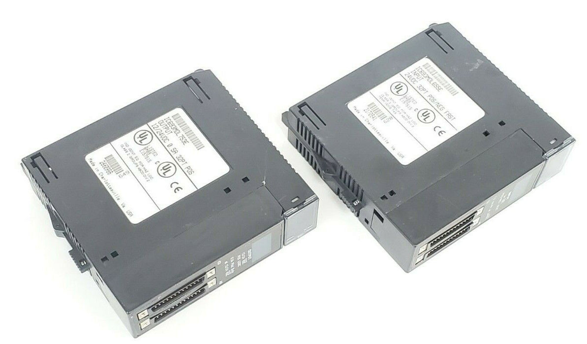 LOT OF 2 GE FANUC I/O MODULES IC693MDL655E & IC693MDL753E