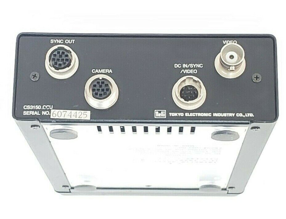 TOKYO ELECTRONIC IND. CS3150 CCU CAMERA CONTROLLER CCD