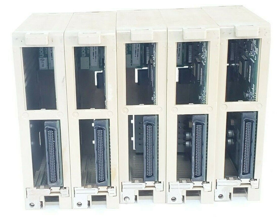 LOT OF 5 OMRON CS1W-DRM21 DEVICENET UNITS 24VDC .5W CS1WDRM21