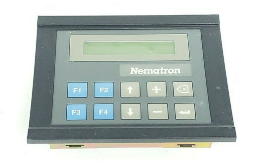 REPAIRED NEMATRON CORP. IWS-30M OPERATOR INTERFACE LCD 10KEY 0.5AMP 24VDC IWS30M