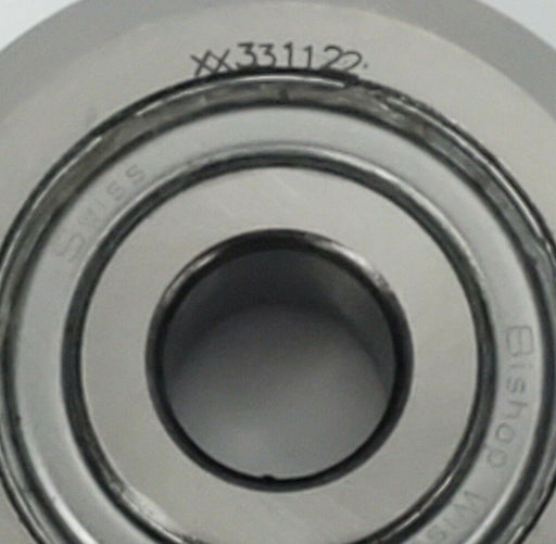 LOT OF 3 BISHOP WISECARVER X312 W3 DUAL-VEE ROLLER GUIDE WHEELS 54-0030