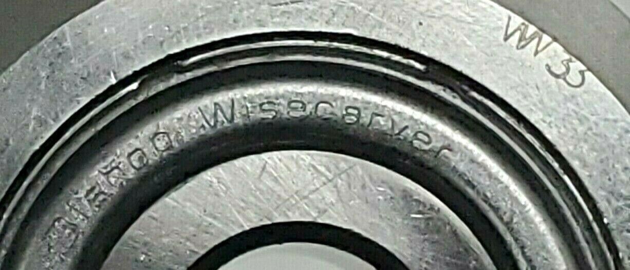 LOT OF 3 BISHOP WISECARVER X312 W3 DUAL-VEE ROLLER GUIDE WHEELS 54-0030