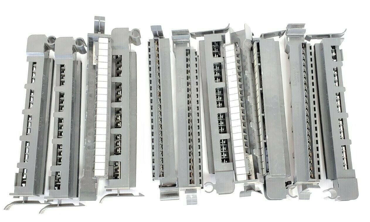 LOT OF 11 ALLEN BRADLEY / BUCHANAN 1771-WH WIRING ARMS 1771WH