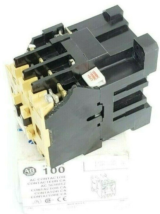 ALLEN BRADLEY 100-A24ND3 AC CONTACTOR, SER. C, 110/120VAC, 50/60HZ, 100A24ND3