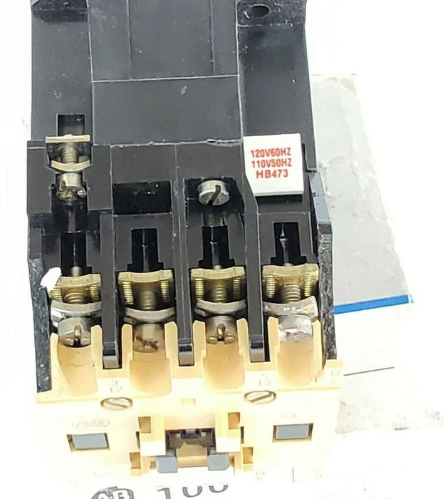 ALLEN BRADLEY 100-A24ND3 AC CONTACTOR, SER. C, 110/120VAC, 50/60HZ, 100A24ND3