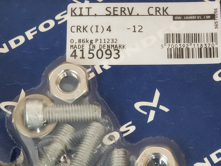 NIB GRUNDFOS 415093 KIT, SERV. CRK CRK(I) 4 -12
