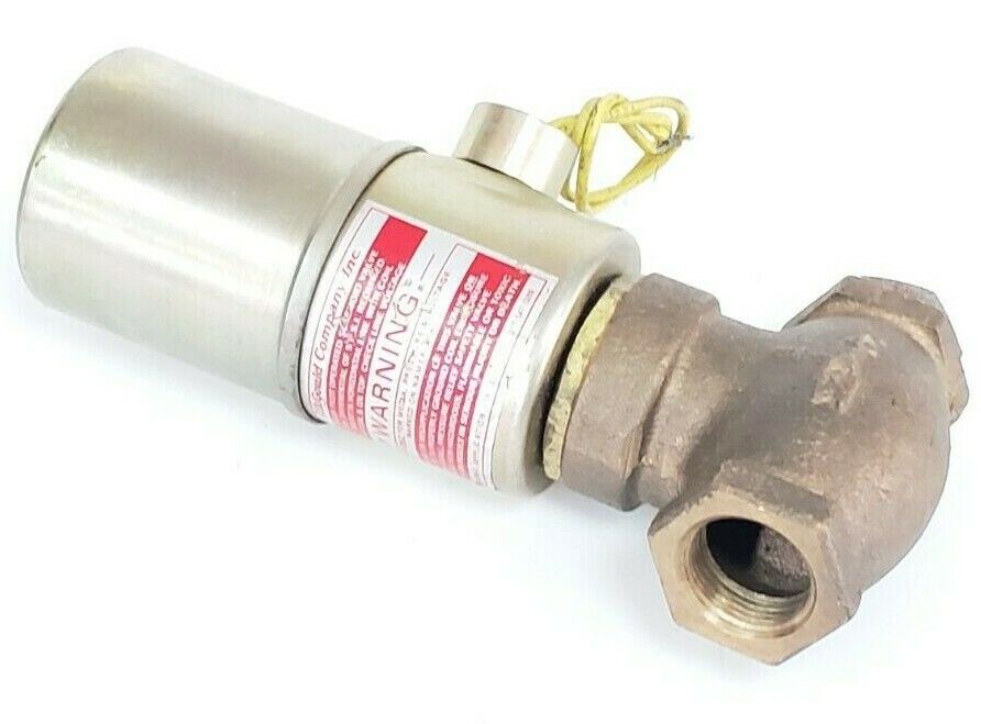 GOULD COMPANY QR-3 SOLENOID VALVE AIR/WATER 120V 5-150PSI 60CY SIZE: 3/4''