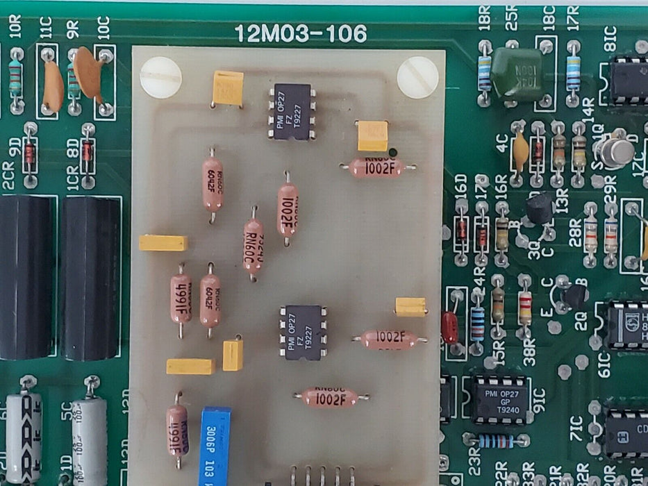 BOMAC ELECTRO FLYTE 12M03-106 CONTROL BOARD 8100-0552 REV. C