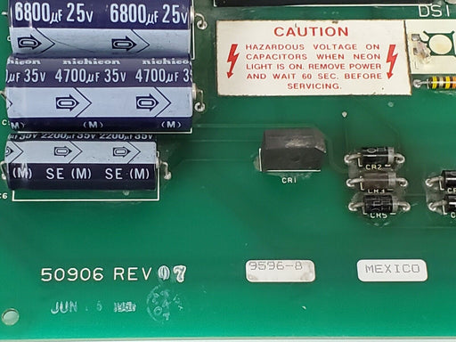 ALLEN BRADLEY 50906 POWER DISTRIBUTION BOARD REV. 7