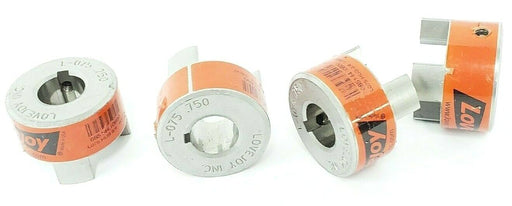 LOT OF 4 LOVEJOY 68514410690 COUPLINGS HUB SIZE L075 3/4'' BORE 3/16 X 3/32'' KW