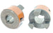 LOT OF 2 LOVEJOY L-100 1.125 BORE COUPLINGS L-100-1.125 W/ KEYWAY