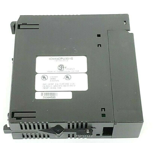 GE FANUC IC693CPU331S CPU MODULE (MISSING PLASTIC COVER)