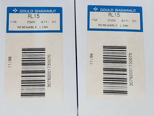 LOT OF 80 NEW GOULD SHAMUT RL15 RENEWABLE LINKS