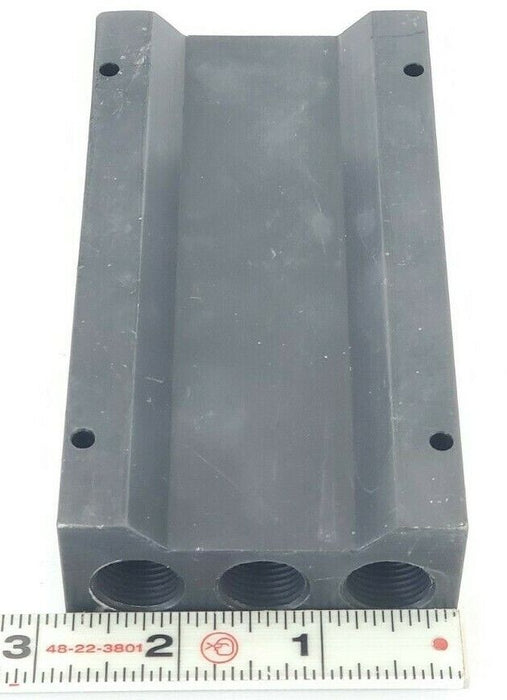 NEW NUMATICS 106-705 MANIFOLD 3/8INCH NPTF 3 STA L SERIES 106705