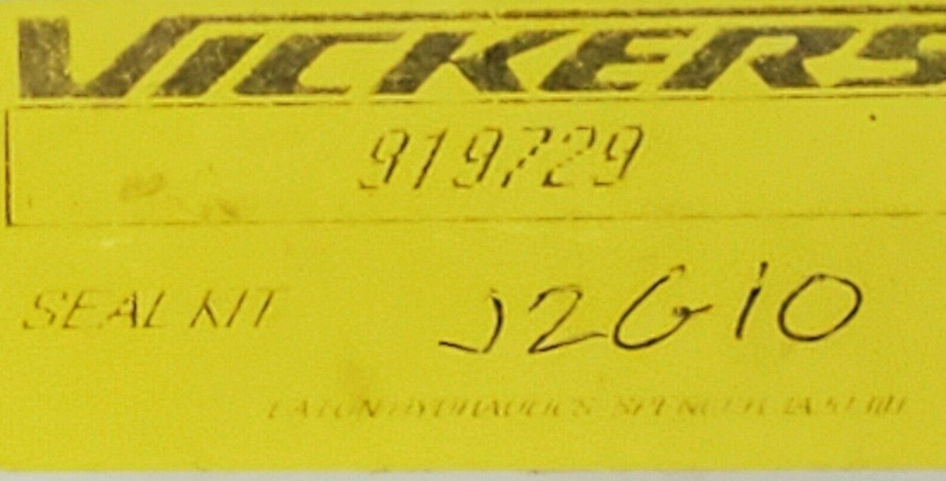 NEW VICKERS 919729 SEAL KIT (INCOMPLETE)
