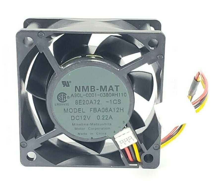 NEW FANUC A90L-0001-0380#H110 MODEL FBA06A12H NMB-MAT, DC12V 0.22A