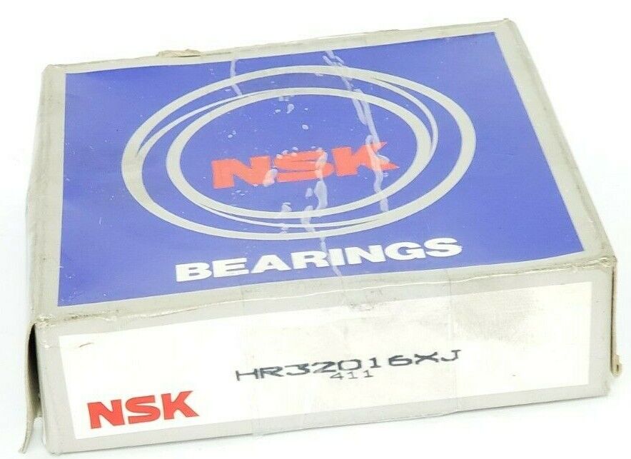 NIB NSK HR32016XJ TAPERED ROLLER BEARING