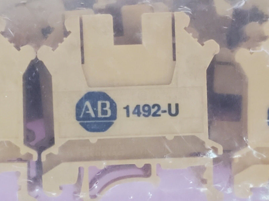 LOT OF 60 NEW ALLEN-BRADLEY 1492-U TERMINAL BLOCKS 1492-U4 1492U