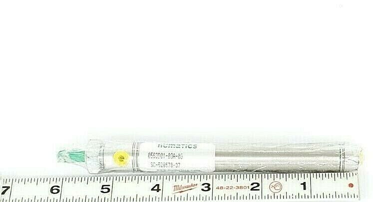 NEW NUMATICS 0563D01-03A-03 CYLINDER 9/16" BORE 3" STROKE