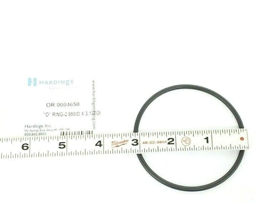 NEW HARDINGE OR 0004650 "O" RING 2.858 I.D. X 3.13 O.D.