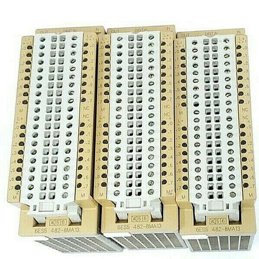 LOT OF 3 SIEMENS 6ES5 482-8MA13 SIMATIC S5 DIGITAL I/O MODULES 24VDC, 6ES54828MA