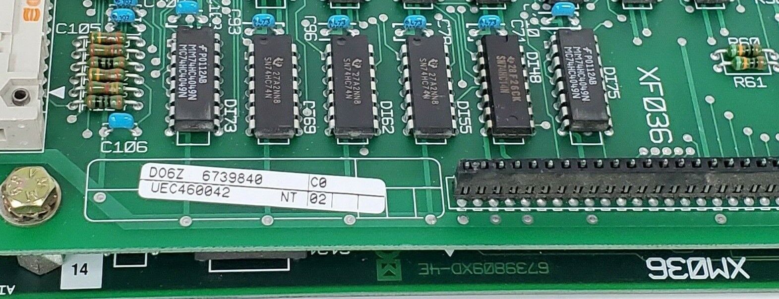 MERLIN GERIN CROZ_US 6740838 PC BOARD ASSEMBLY W/ DO6Z 6739840