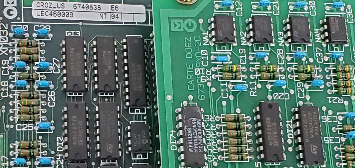 MERLIN GERIN CROZ_US 6740838 PC BOARD ASSEMBLY W/ DO6Z 6739840