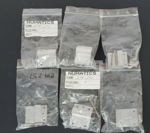 LOT OF 6 NEW NUMATICS 219-256 CLAMP ASSEMBLIES L2 SERIES 219256