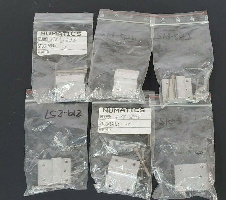 LOT OF 6 NEW NUMATICS 219-256 CLAMP ASSEMBLIES L2 SERIES 219256