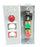 NEW ALLEN BRADLEY 800H-2HAR PUSHBUTTON STATION ASSEMBLY SER. M