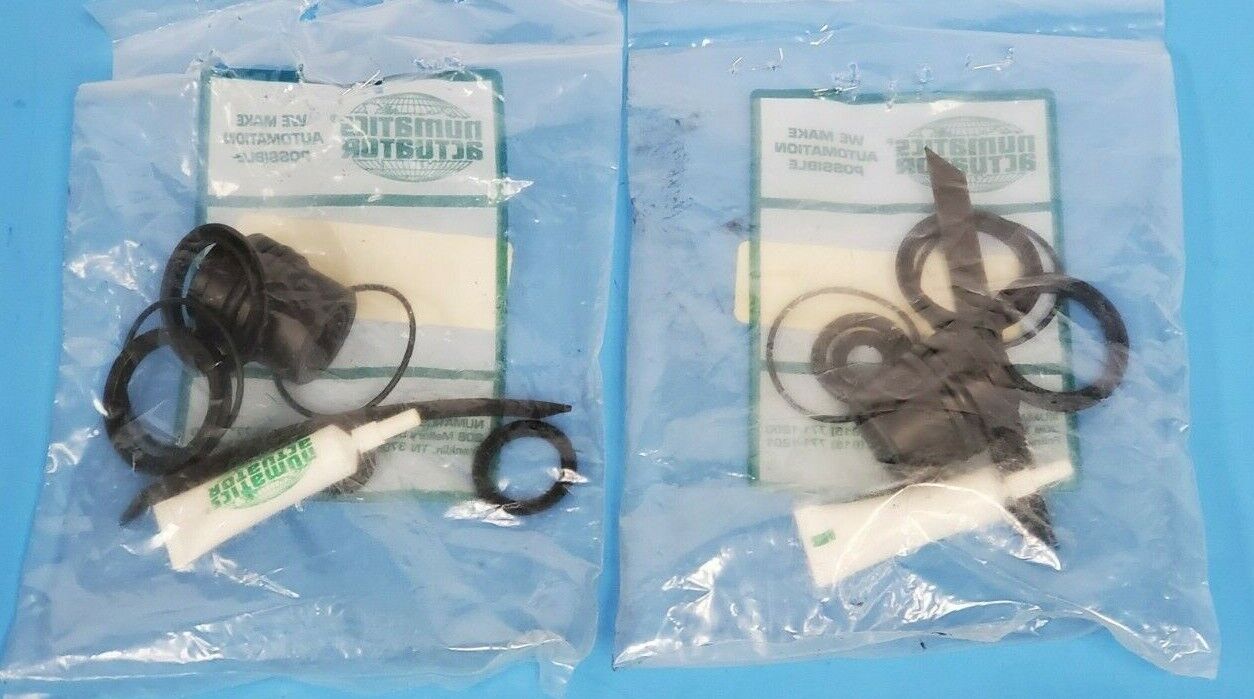LOT OF 2 NEW NUMATICS K90-K11-LB PNEUMATIC REBUILD KITS K90K11LB