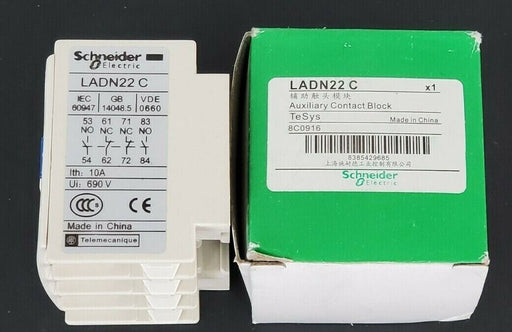 NIB SCHNEIDER ELECTRIC LADN22C AUXILIARY CONTACT