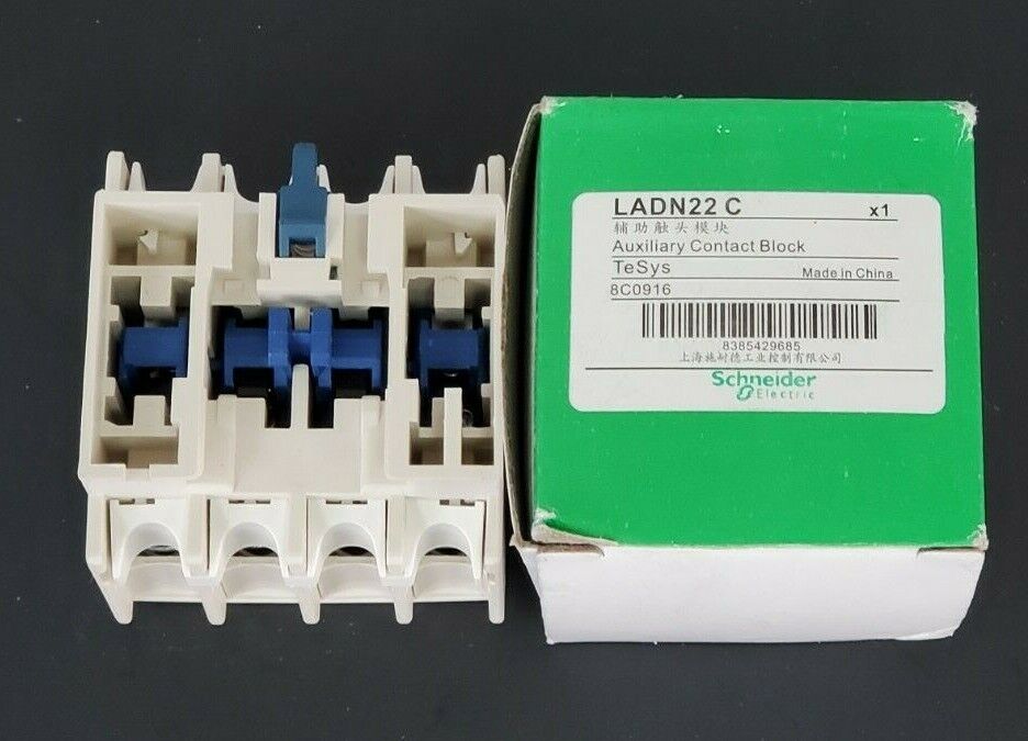 NIB SCHNEIDER ELECTRIC LADN22C AUXILIARY CONTACT