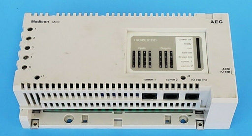 MODICON 110CPU51201 MICRO PLC 110-CPU-512-01 REV. 3.11, 115~ .3AMP 50/60HZ