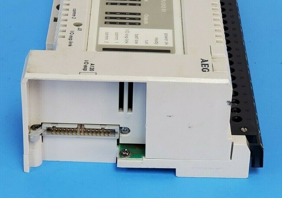MODICON 110CPU51201 MICRO PLC 110-CPU-512-01 REV. 3.11, 115~ .3AMP 50/60HZ