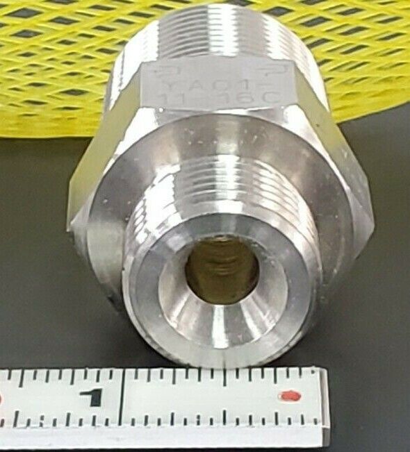 NEW PARKER YA01-11-16C 1" UNFX1" NPT MALE YA011116C